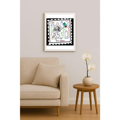 Hayati Boyacıoğlu Kişiye Özel Sertifikalı Sınırlı Fine Art Karikatür Baskı CAD00116