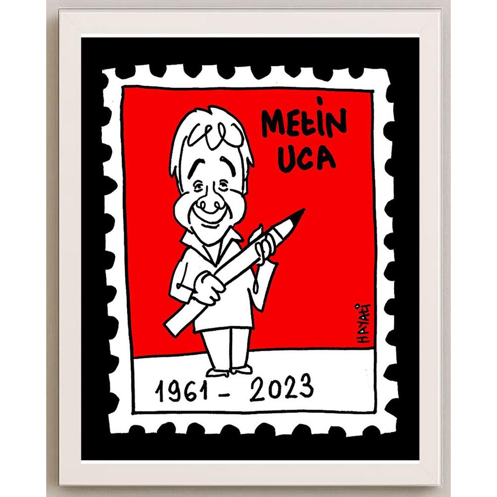Hayati Boyacıoğlu Kişiye Özel Sertifikalı Sınırlı Fine Art Karikatür Baskı CAD00118
