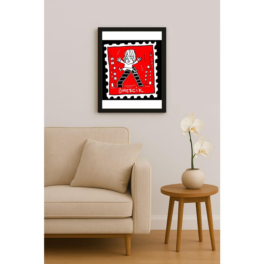 Hayati Boyacıoğlu Kişiye Özel Sertifikalı Sınırlı Fine Art Karikatür Baskı CAD00121
