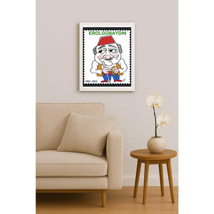 Hayati Boyacıoğlu Kişiye Özel Sertifikalı Sınırlı Fine Art Karikatür Baskı CAD00122