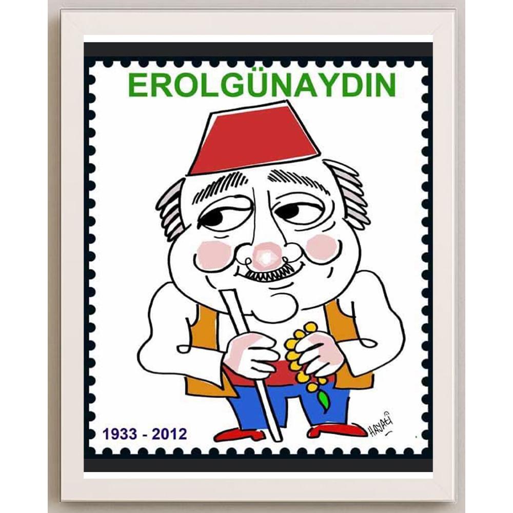 Hayati Boyacıoğlu Kişiye Özel Sertifikalı Sınırlı Fine Art Karikatür Baskı CAD00122