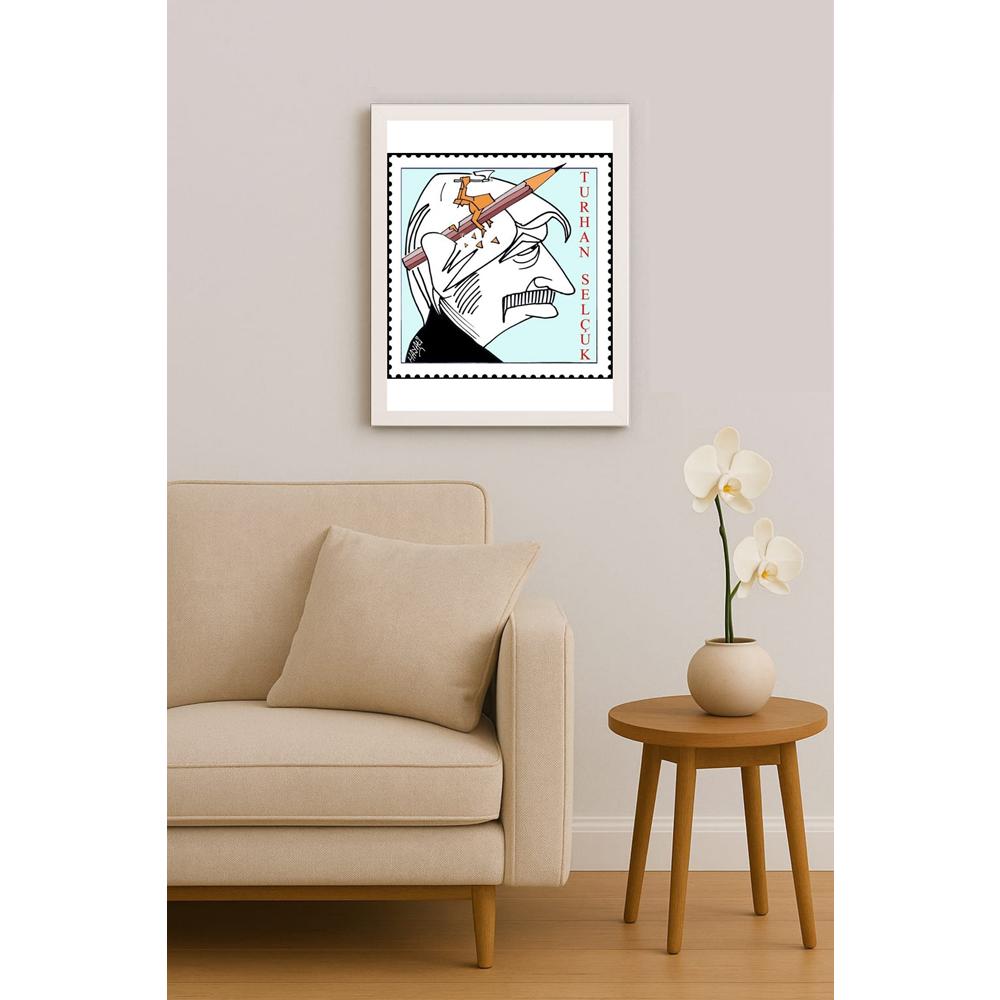 Hayati Boyacıoğlu Kişiye Özel Sertifikalı Sınırlı Fine Art Karikatür Baskı CAD00124