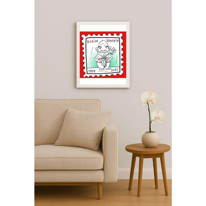 Hayati Boyacıoğlu Kişiye Özel Sertifikalı Sınırlı Fine Art Karikatür Baskı CAD00125