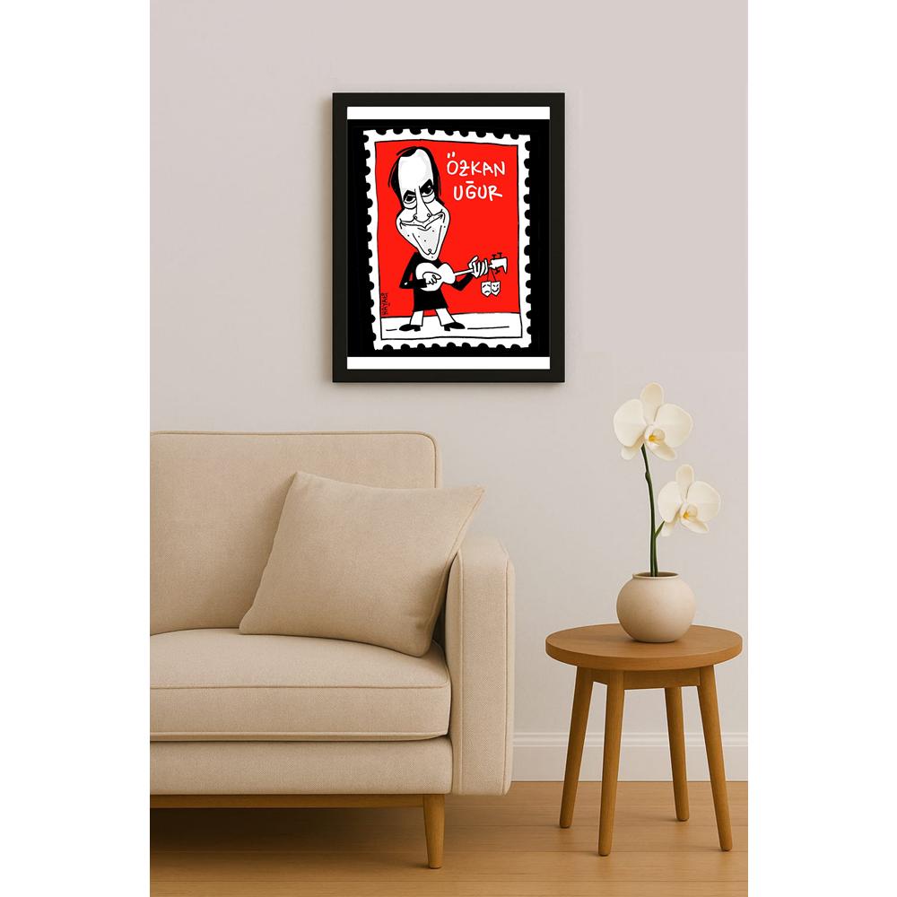 Hayati Boyacıoğlu Kişiye Özel Sertifikalı Sınırlı Fine Art Karikatür Baskı CAD00126