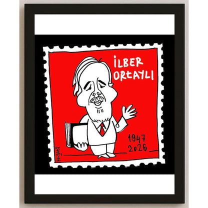 Hayati Boyacıoğlu Kişiye Özel Sertifikalı Sınırlı Fine Art Karikatür Baskı CAD00128
