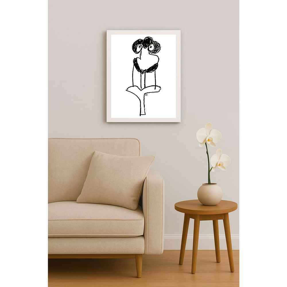 Nezih Danyal Tipler Kişiye Özel Sertifikalı Sınırlı Fine Art Karikatür Baskı NTP00018