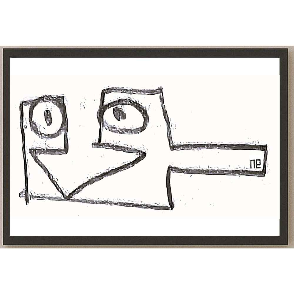 Nezih Danyal Tipler Kişiye Özel Sertifikalı Sınırlı Fine Art Karikatür Baskı NTP00024
