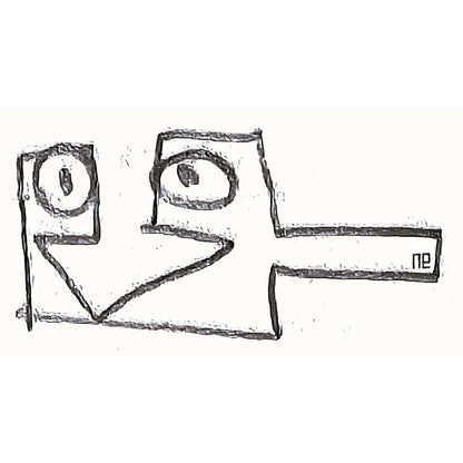 Nezih Danyal Tipler Kişiye Özel Sertifikalı Sınırlı Fine Art Karikatür Baskı NTP00024
