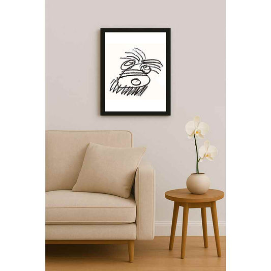 Nezih Danyal Tipler Kişiye Özel Sertifikalı Sınırlı Fine Art Karikatür Baskı NTP00029