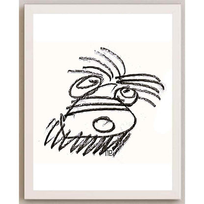 Nezih Danyal Tipler Kişiye Özel Sertifikalı Sınırlı Fine Art Karikatür Baskı NTP00029