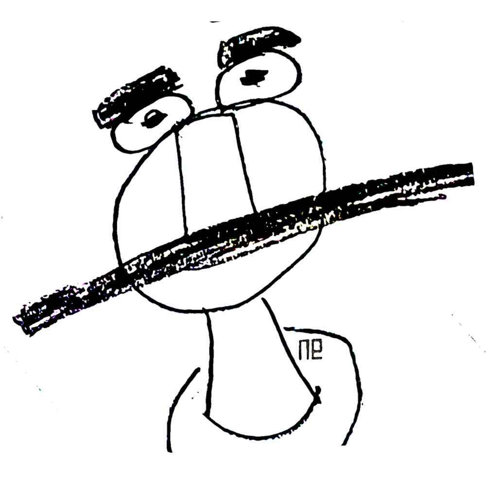 Nezih Danyal Tipler Kişiye Özel Sertifikalı Sınırlı Fine Art Karikatür Baskı NTP00033