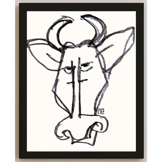 Nezih Danyal Tipler Kişiye Özel Sertifikalı Sınırlı Fine Art Karikatür Baskı NTP00045