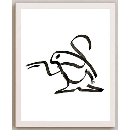Nezih Danyal Tipler Kişiye Özel Sertifikalı Sınırlı Fine Art Karikatür Baskı NTP00084