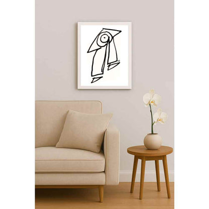 Nezih Danyal Tipler Kişiye Özel Sertifikalı Sınırlı Fine Art Karikatür Baskı NTP00097