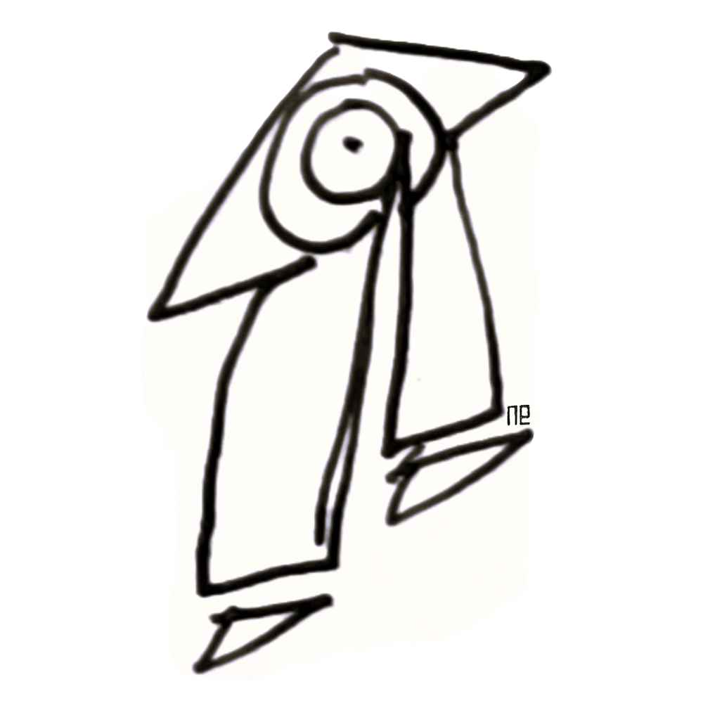 Nezih Danyal Tipler Kişiye Özel Sertifikalı Sınırlı Fine Art Karikatür Baskı NTP00097