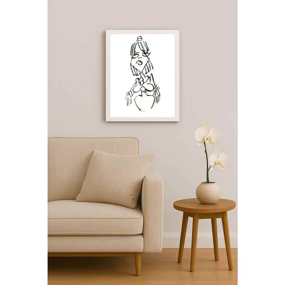 Nezih Danyal Tipler Kişiye Özel Sertifikalı Sınırlı Fine Art Karikatür Baskı NTP00101