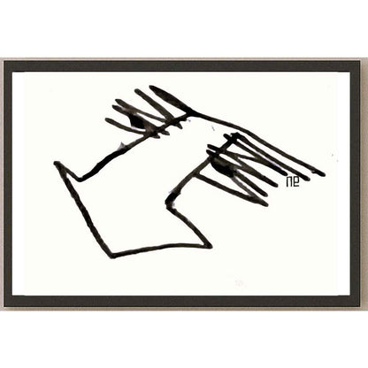 Nezih Danyal Tipler Kişiye Özel Sertifikalı Sınırlı Fine Art Karikatür Baskı NTP00114