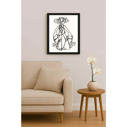 Nezih Danyal Tipler Kişiye Özel Sertifikalı Sınırlı Fine Art Karikatür Baskı NTP00120