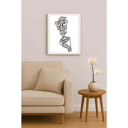 Nezih Danyal Tipler Kişiye Özel Sertifikalı Sınırlı Fine Art Karikatür Baskı NTP00139