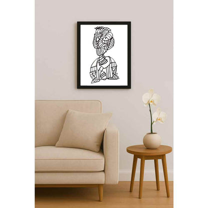 Nezih Danyal Tipler Kişiye Özel Sertifikalı Sınırlı Fine Art Karikatür Baskı NTP00143