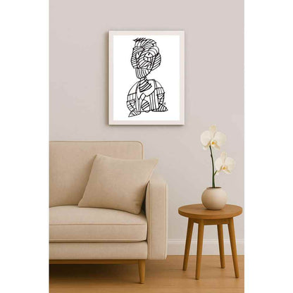 Nezih Danyal Tipler Kişiye Özel Sertifikalı Sınırlı Fine Art Karikatür Baskı NTP00143