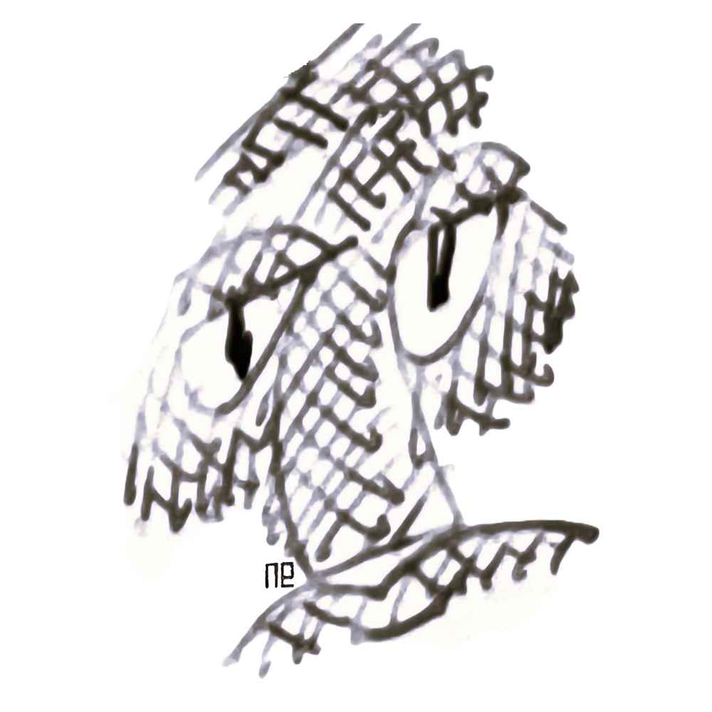 Nezih Danyal Tipler Kişiye Özel Sertifikalı Sınırlı Fine Art Karikatür Baskı NTP00149