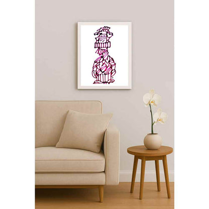 Nezih Danyal Tipler Kişiye Özel Sertifikalı Sınırlı Fine Art Karikatür Baskı NTP00152