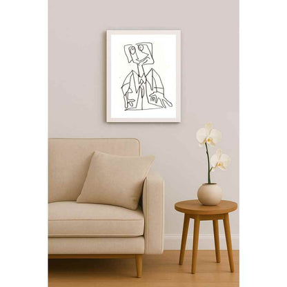 Nezih Danyal Tipler Kişiye Özel Sertifikalı Sınırlı Fine Art Karikatür Baskı NTP00155