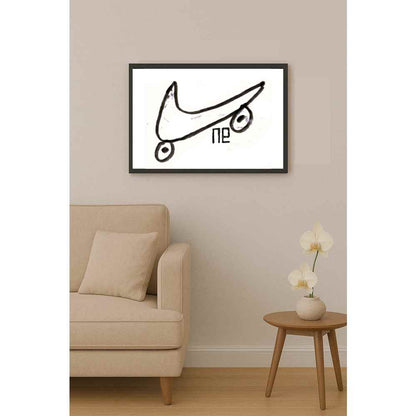 Nezih Danyal Tipler Kişiye Özel Sertifikalı Sınırlı Fine Art Karikatür Baskı NTP00159
