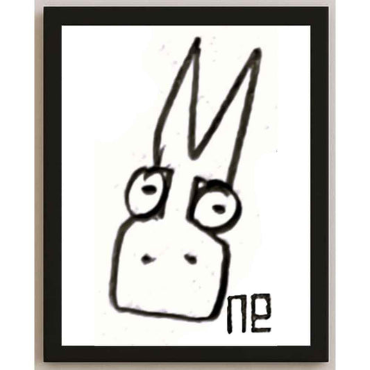 Nezih Danyal Tipler Kişiye Özel Sertifikalı Sınırlı Fine Art Karikatür Baskı NTP00160