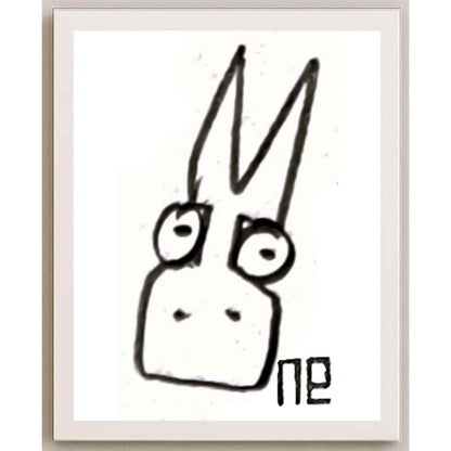 Nezih Danyal Tipler Kişiye Özel Sertifikalı Sınırlı Fine Art Karikatür Baskı NTP00160