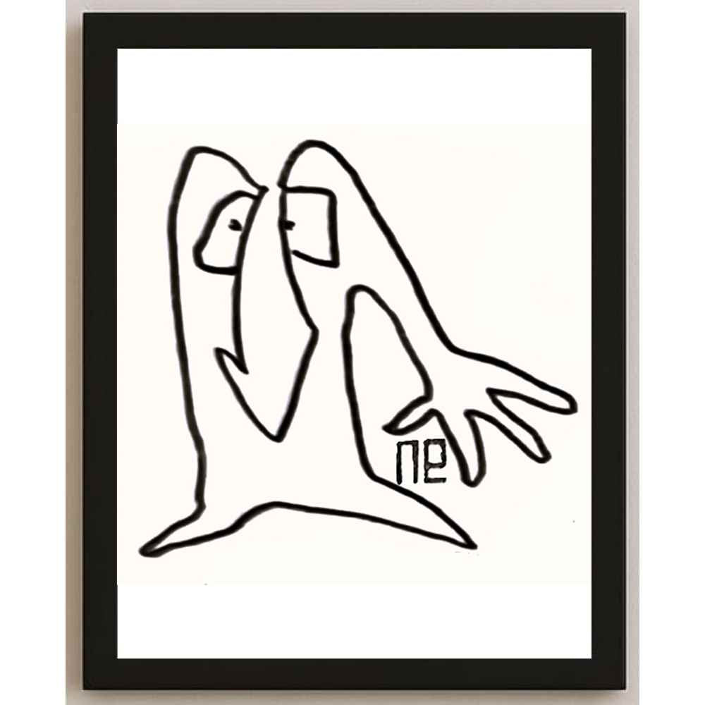 Nezih Danyal Tipler Kişiye Özel Sertifikalı Sınırlı Fine Art Karikatür Baskı NTP00168