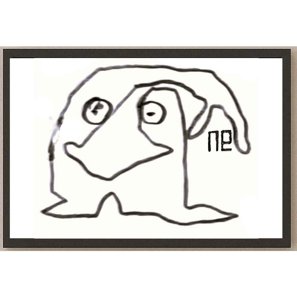 Nezih Danyal Tipler Kişiye Özel Sertifikalı Sınırlı Fine Art Karikatür Baskı NTP00171