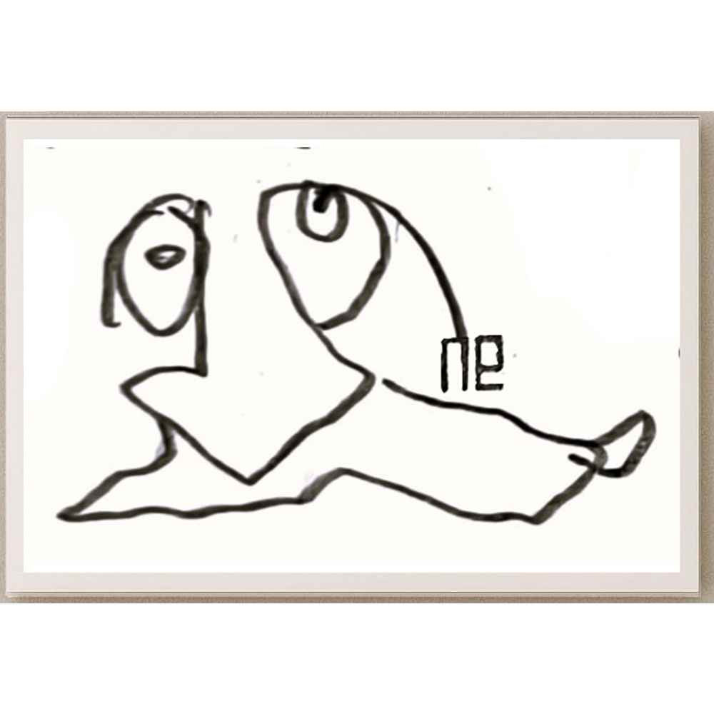 Nezih Danyal Tipler Kişiye Özel Sertifikalı Sınırlı Fine Art Karikatür Baskı NTP00172