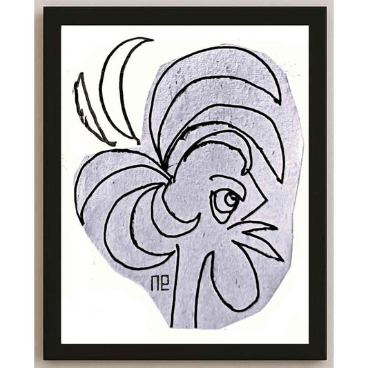 Nezih Danyal Tipler Kişiye Özel Sertifikalı Sınırlı Fine Art Karikatür Baskı NTP00179