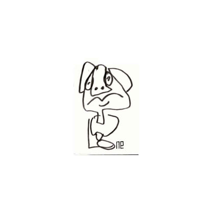 Nezih Danyal Tipler Kişiye Özel Sertifikalı Sınırlı Fine Art Karikatür Baskı NTP00186