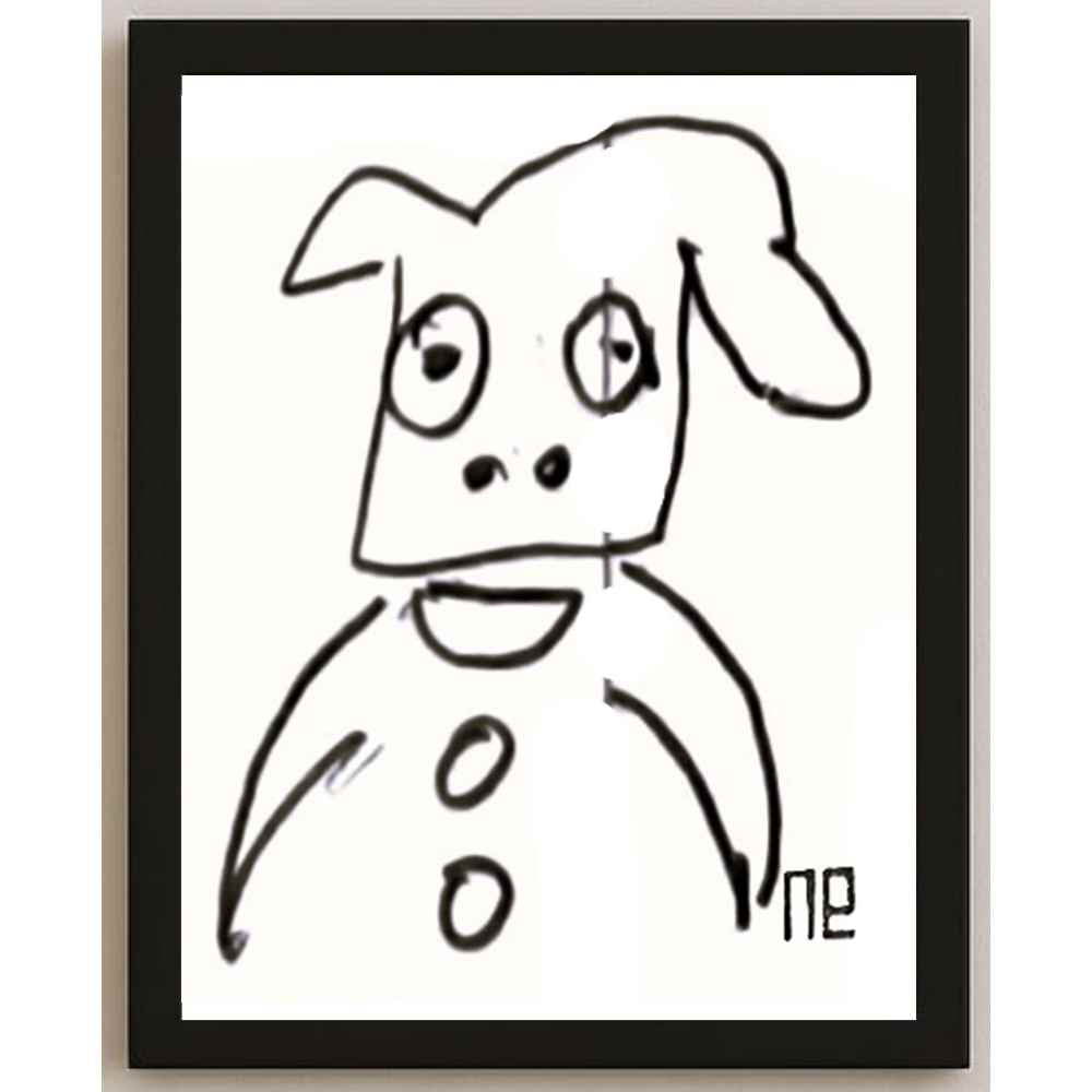 Nezih Danyal Tipler Kişiye Özel Sertifikalı Sınırlı Fine Art Karikatür Baskı NTP00187