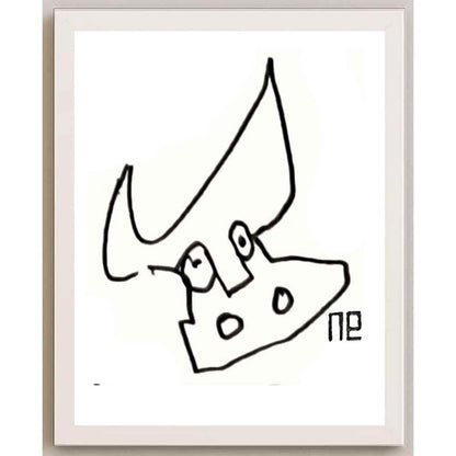 Nezih Danyal Tipler Kişiye Özel Sertifikalı Sınırlı Fine Art Karikatür Baskı NTP00189