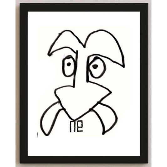 Nezih Danyal Tipler Kişiye Özel Sertifikalı Sınırlı Fine Art Karikatür Baskı NTP00191