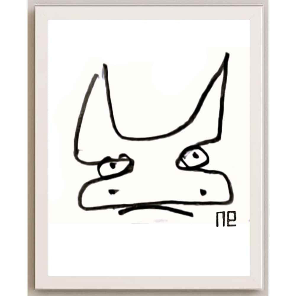 Nezih Danyal Tipler Kişiye Özel Sertifikalı Sınırlı Fine Art Karikatür Baskı NTP00192