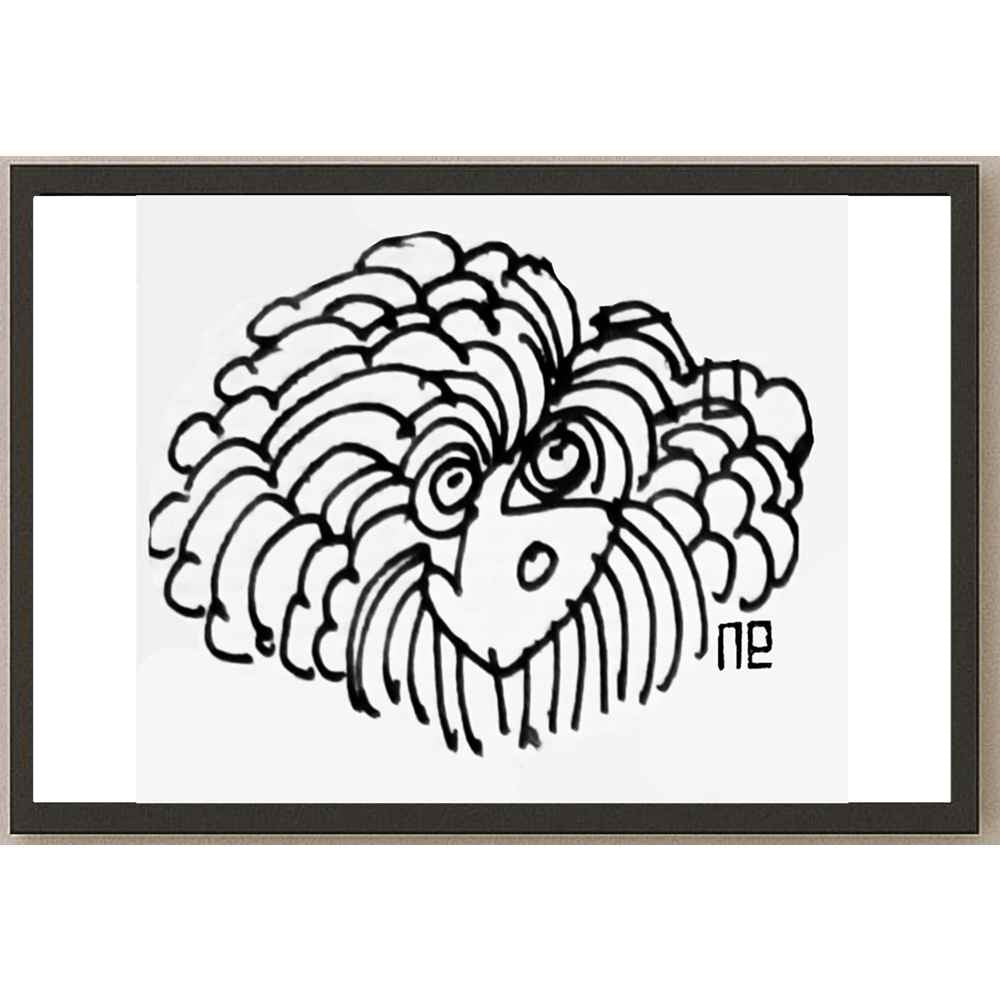 Nezih Danyal Tipler Kişiye Özel Sertifikalı Sınırlı Fine Art Karikatür Baskı NTP00193