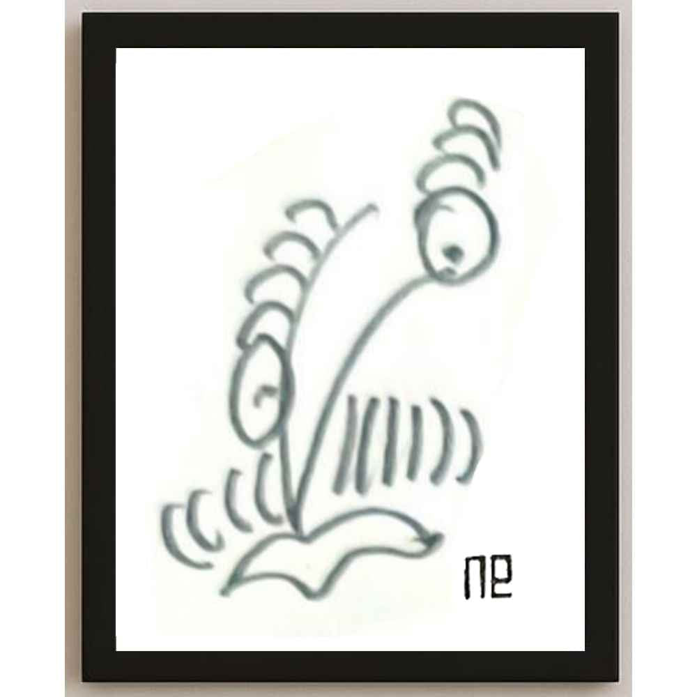 Nezih Danyal Tipler Kişiye Özel Sertifikalı Sınırlı Fine Art Karikatür Baskı NTP00201