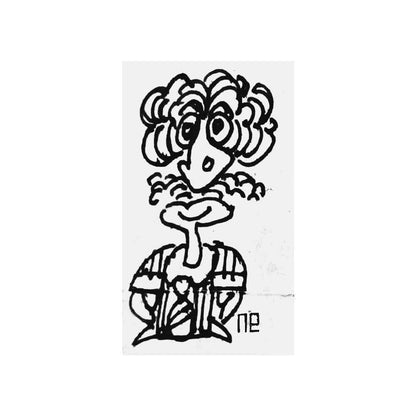 Nezih Danyal Tipler Kişiye Özel Sertifikalı Sınırlı Fine Art Karikatür Baskı NTP00208