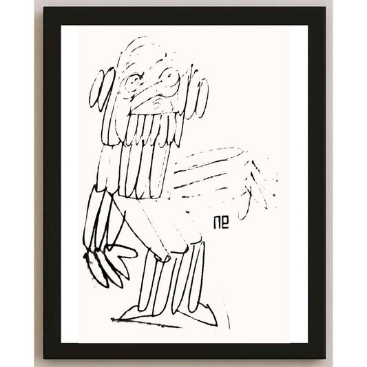 Nezih Danyal Tipler Kişiye Özel Sertifikalı Sınırlı Fine Art Karikatür Baskı NTP00212