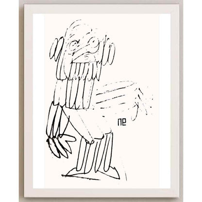 Nezih Danyal Tipler Kişiye Özel Sertifikalı Sınırlı Fine Art Karikatür Baskı NTP00212