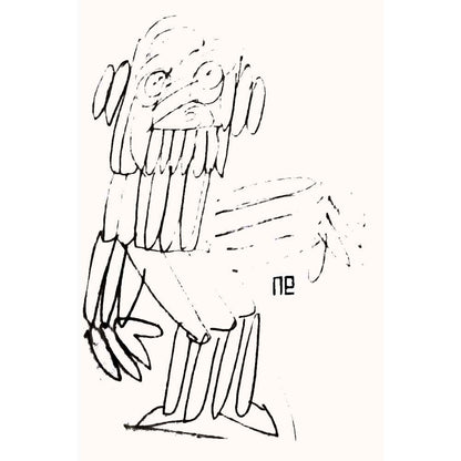Nezih Danyal Tipler Kişiye Özel Sertifikalı Sınırlı Fine Art Karikatür Baskı NTP00212