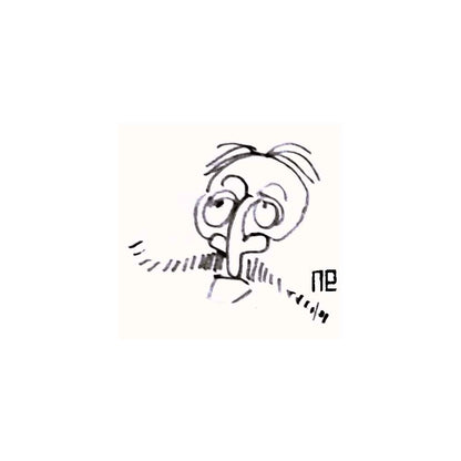 Nezih Danyal Tipler Kişiye Özel Sertifikalı Sınırlı Fine Art Karikatür Baskı NTP00221