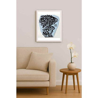 Nezih Danyal Tipler Kişiye Özel Sertifikalı Sınırlı Fine Art Karikatür Baskı NTP00229