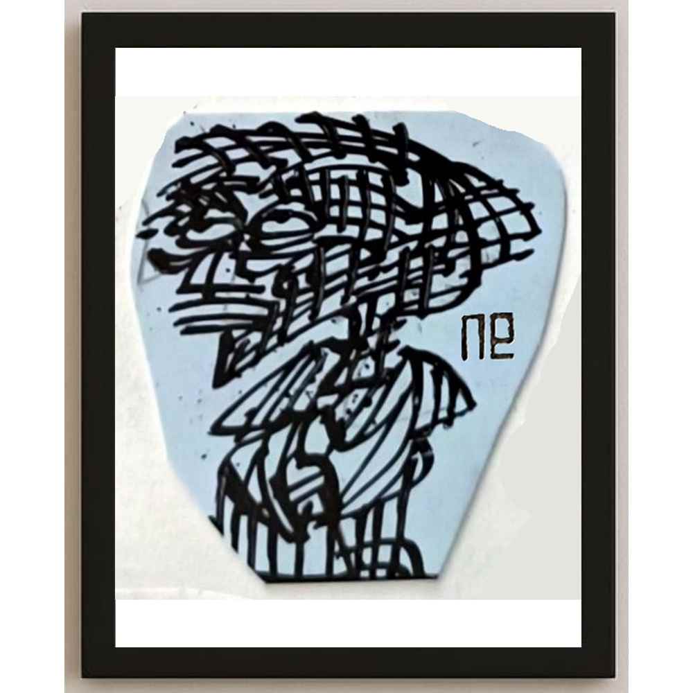 Nezih Danyal Tipler Kişiye Özel Sertifikalı Sınırlı Fine Art Karikatür Baskı NTP00229