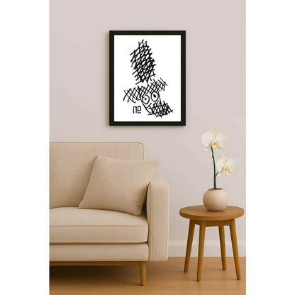 Nezih Danyal Tipler Kişiye Özel Sertifikalı Sınırlı Fine Art Karikatür Baskı NTP00230
